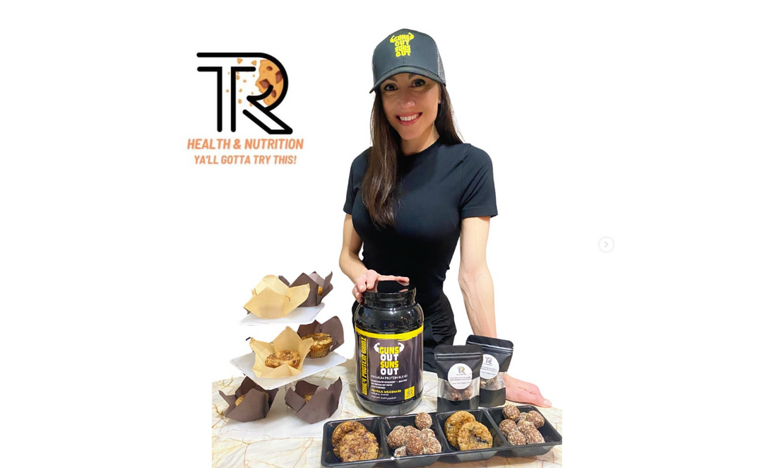 Teressa Ruspi Guns Out Suns Out partnership image