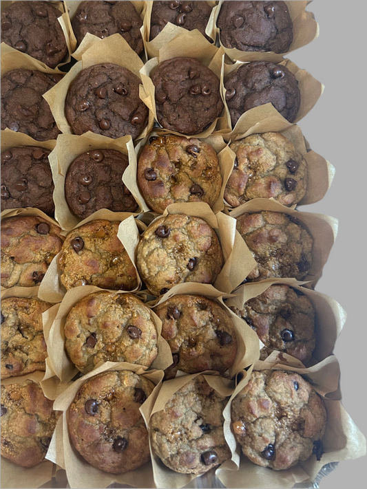 Salted Caramel Protein Muffins