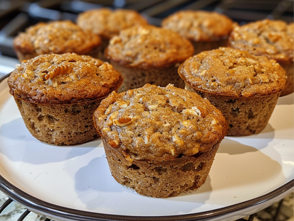 Salted Caramel Protein Muffins