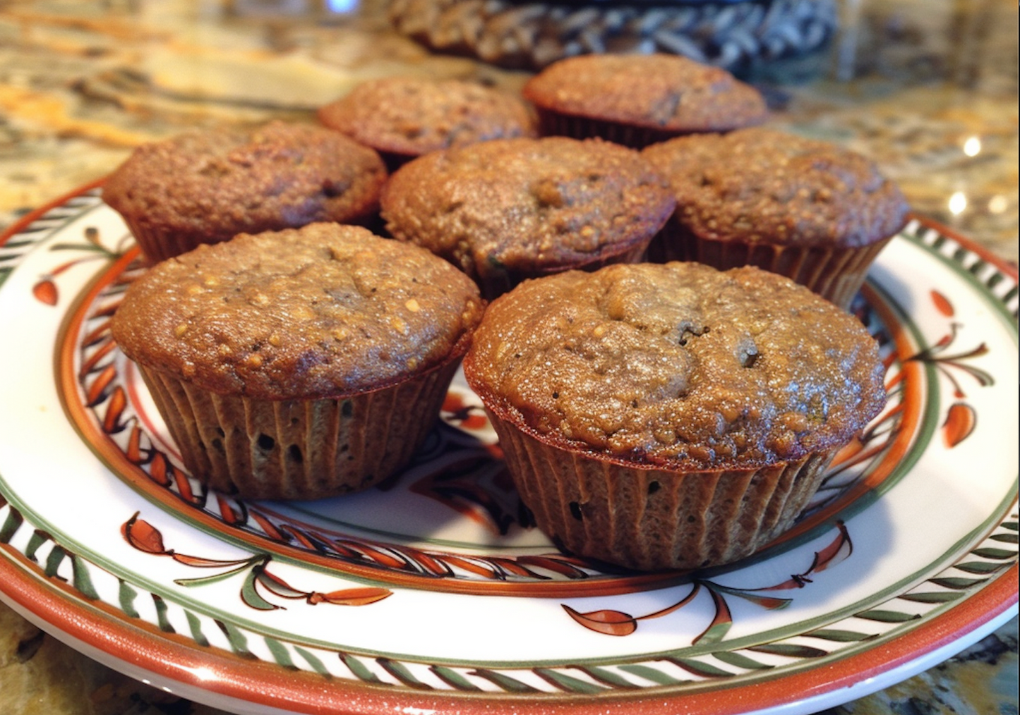 Salted Caramel Protein Muffins